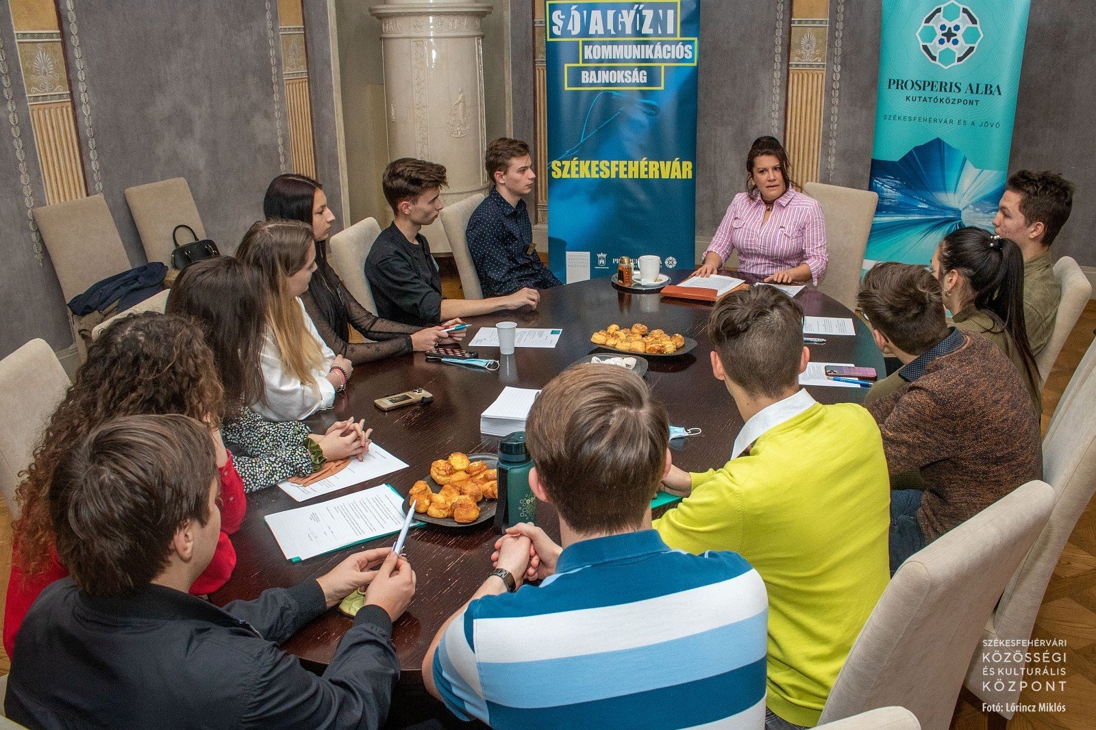 Szóval győzni - mentornapra várta a döntősöket Sohonyai Edit író