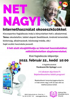 Net Nagyi a Gárdonyiban – február 22-én indul az új kurzus