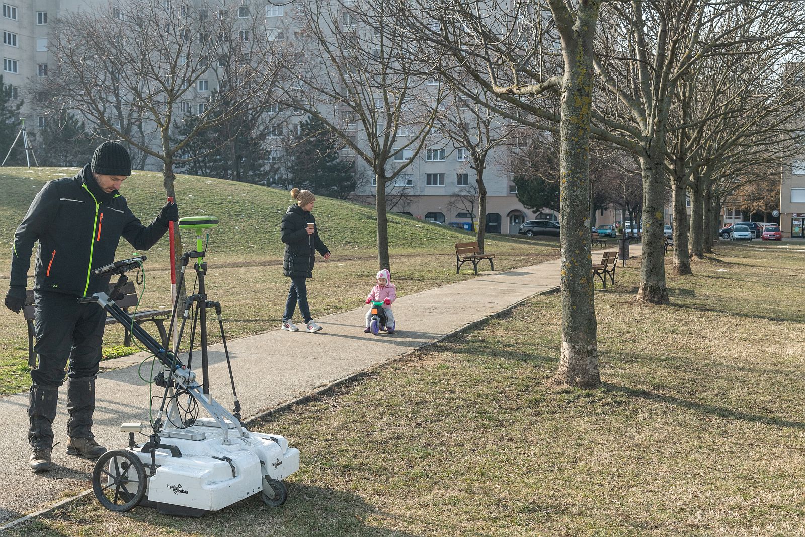 A johannita rendház maradványai után kutatnak a Palotavárosban