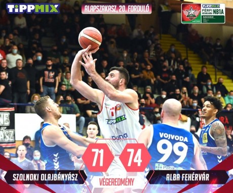 Kosárlabda: kevés emberrel is nyerni tudott az Alba Szolnokon!