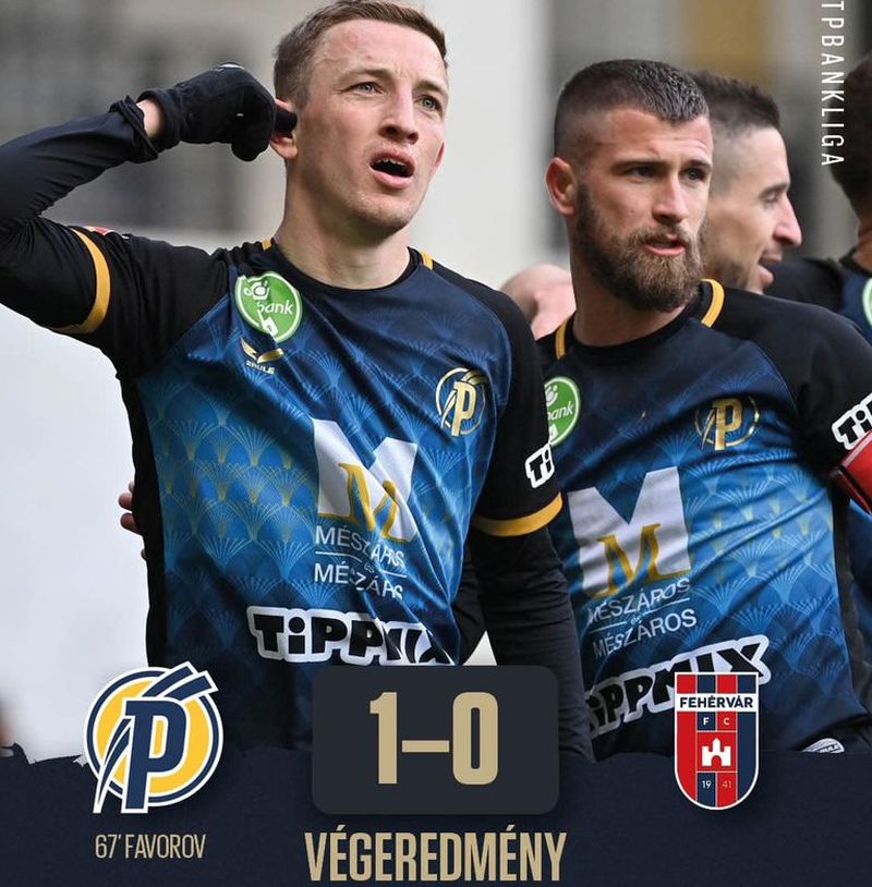 Labdarúgás: a Puskás Akadémia nyerte a megyei rangadót a MOL Fehérvár ellen