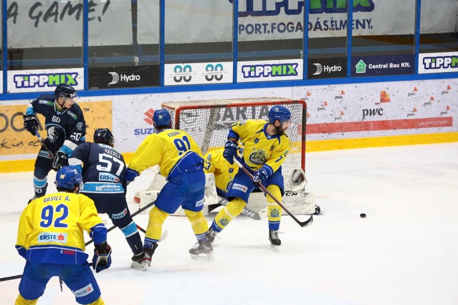Jégkorong: a Fehérvári Titánok csapata nem járt sikerrel a Brassó ellen