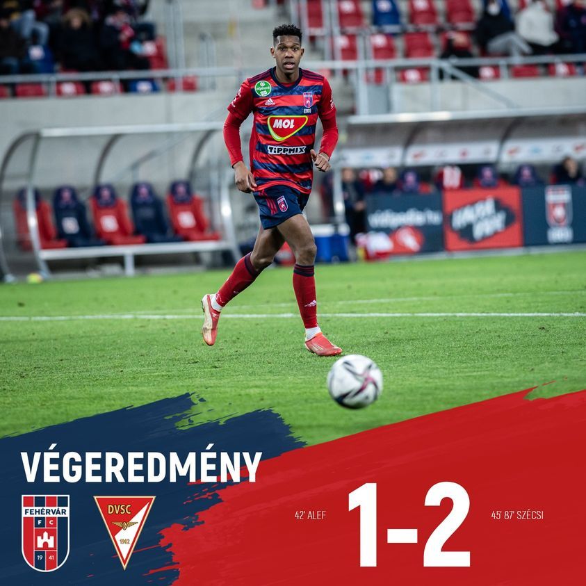 Labdarúgás: meglepetésre a Debrecen elvitte a 3 pontot Fehérvárról