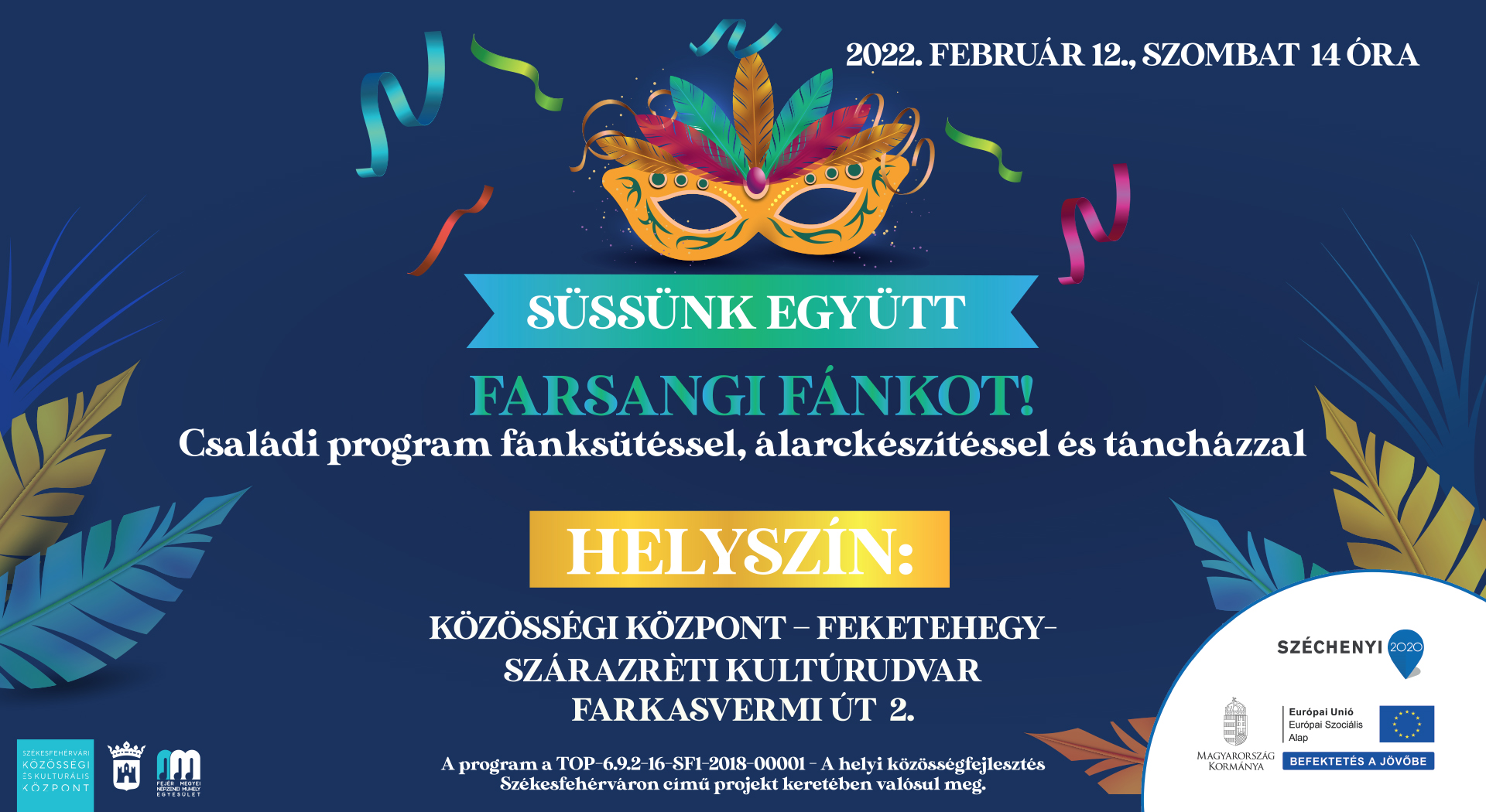 Süssünk együtt farsangi fánkot - családi délután lesz Szárazréten