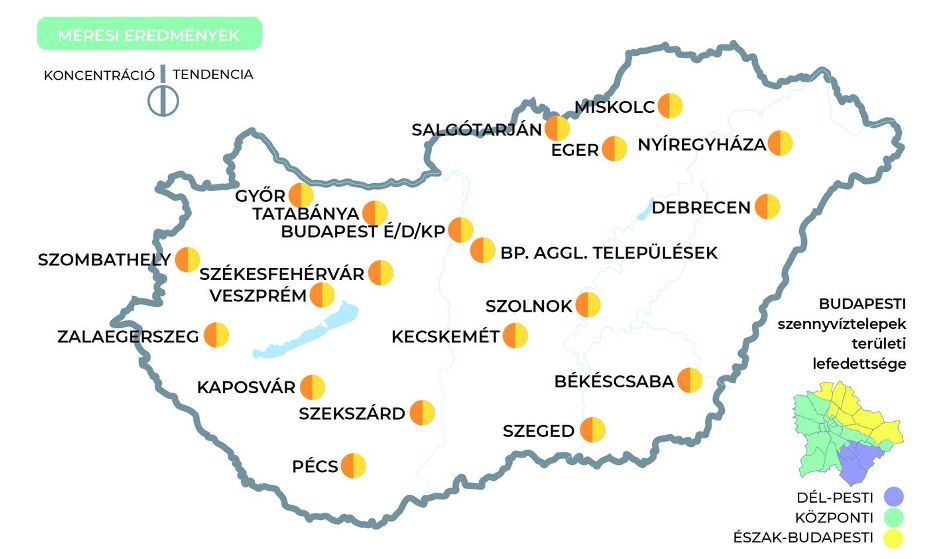 Továbbra sem csökken a koronavírus örökítőanyag koncentrációja a fehérvári szennyvízben