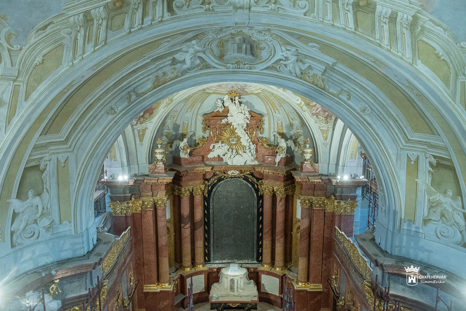 Mérföldkőhöz érkezett a Székesegyház felújítása - idén augusztusban nyílik meg a Bazilika