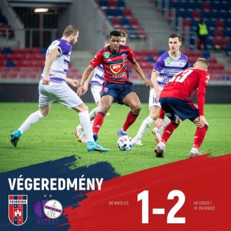 Labdarúgás: a MOL Fehérvár csapata ismét vereséget szenvedett