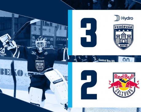Jégkorong - a hétvége csattanója: a Hydro Fehérvár AV19 nyert a Salzburg ellen