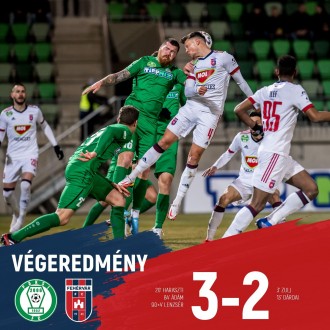 Vezetett, de utolsó perces góllal kikapott a Vidi Pakson
