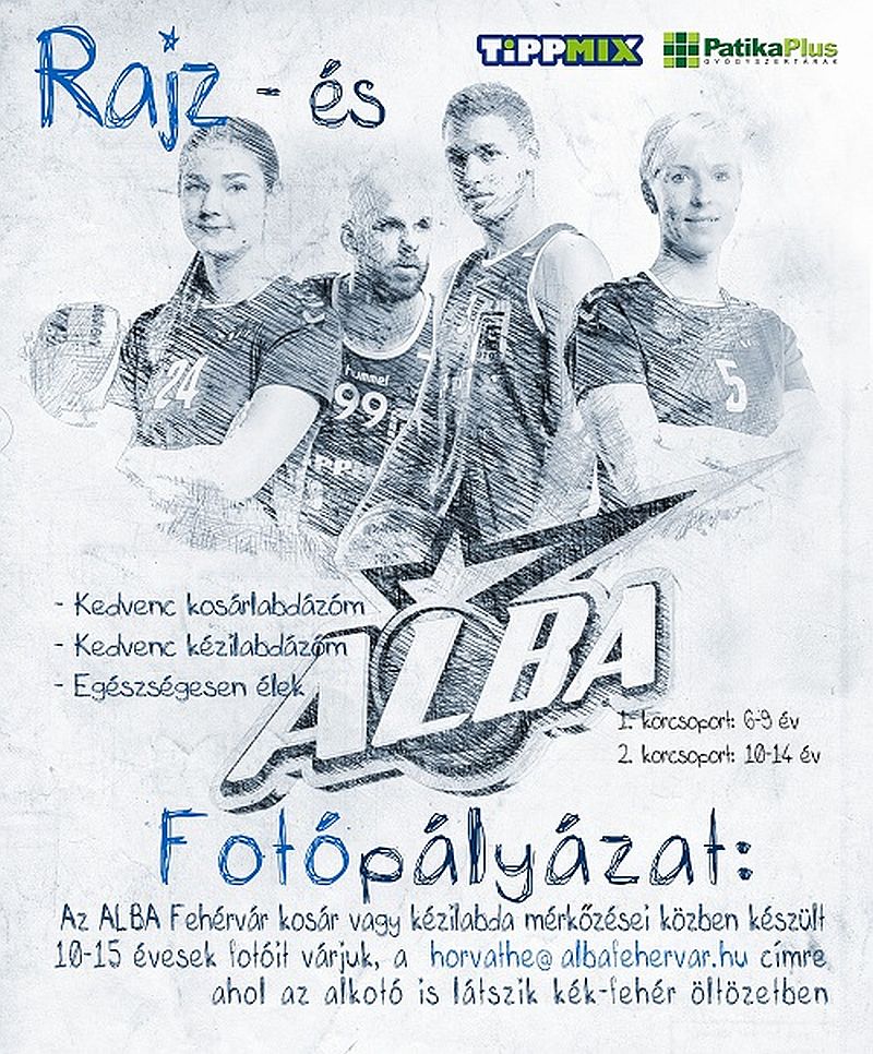 Rajz- és fotópályázatot hirdetett általános iskolásoknak az Alba Fehérvár és a PatikaPlus