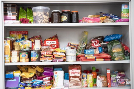 Fogyasztásra kész élelmiszerekre van most a legnagyobb szükség a városi adományponton