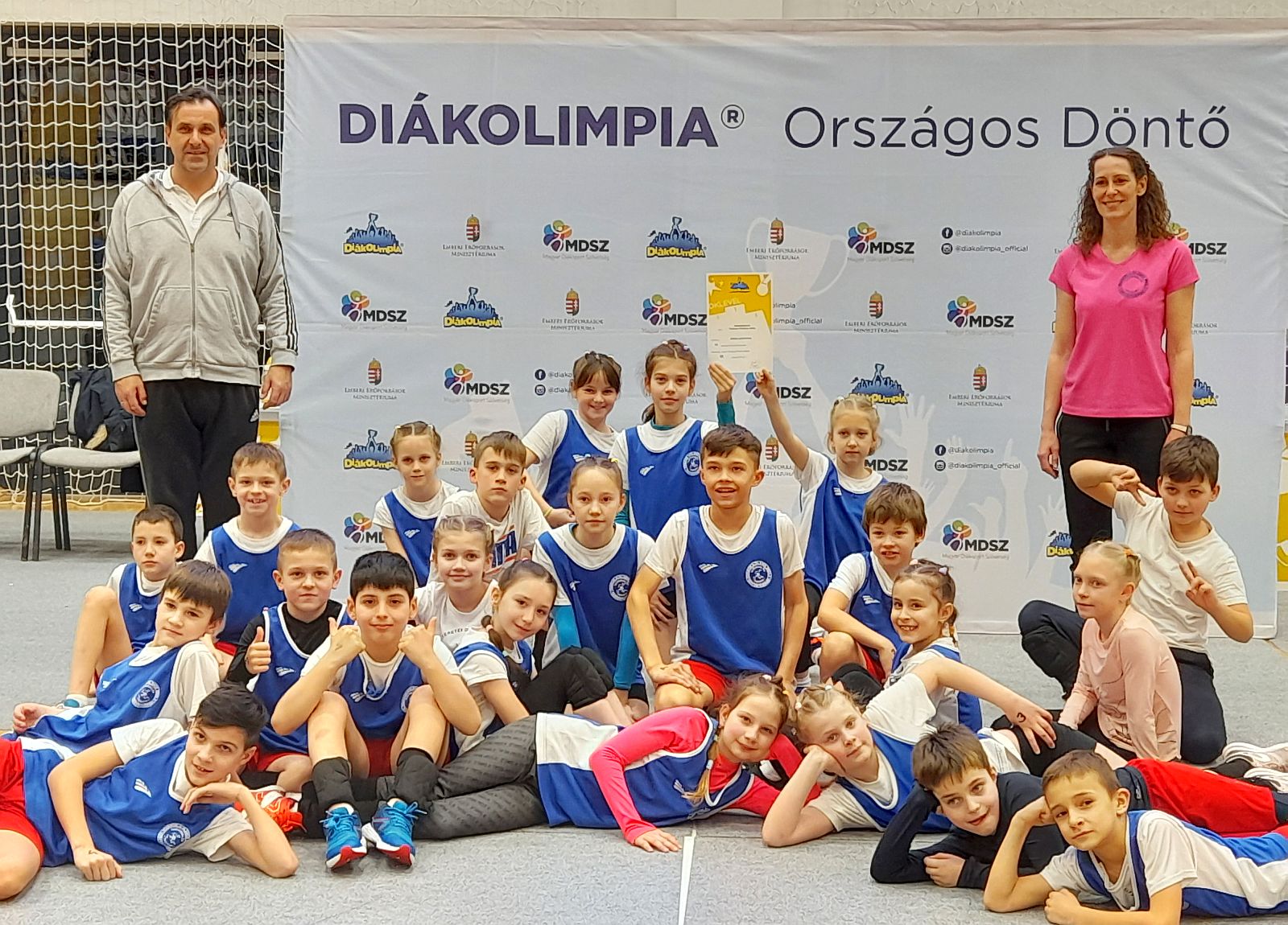 Játékos Sportverseny - Negyedikek lett a Tóvárosi csapata az országos döntőben