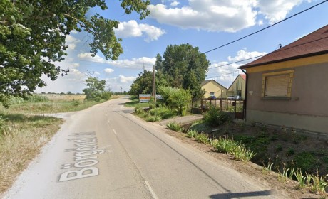 Félpályás lezárás a Börgöndi úton - épül a déli összekötő körforgalma