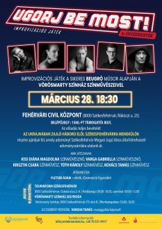 Ugorj be most! – Jótékonysági előadás lesz március 28-án