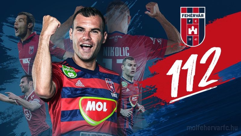 Labdarúgás - A klubrekorder Nikolics Nemanja székesfehérvári 