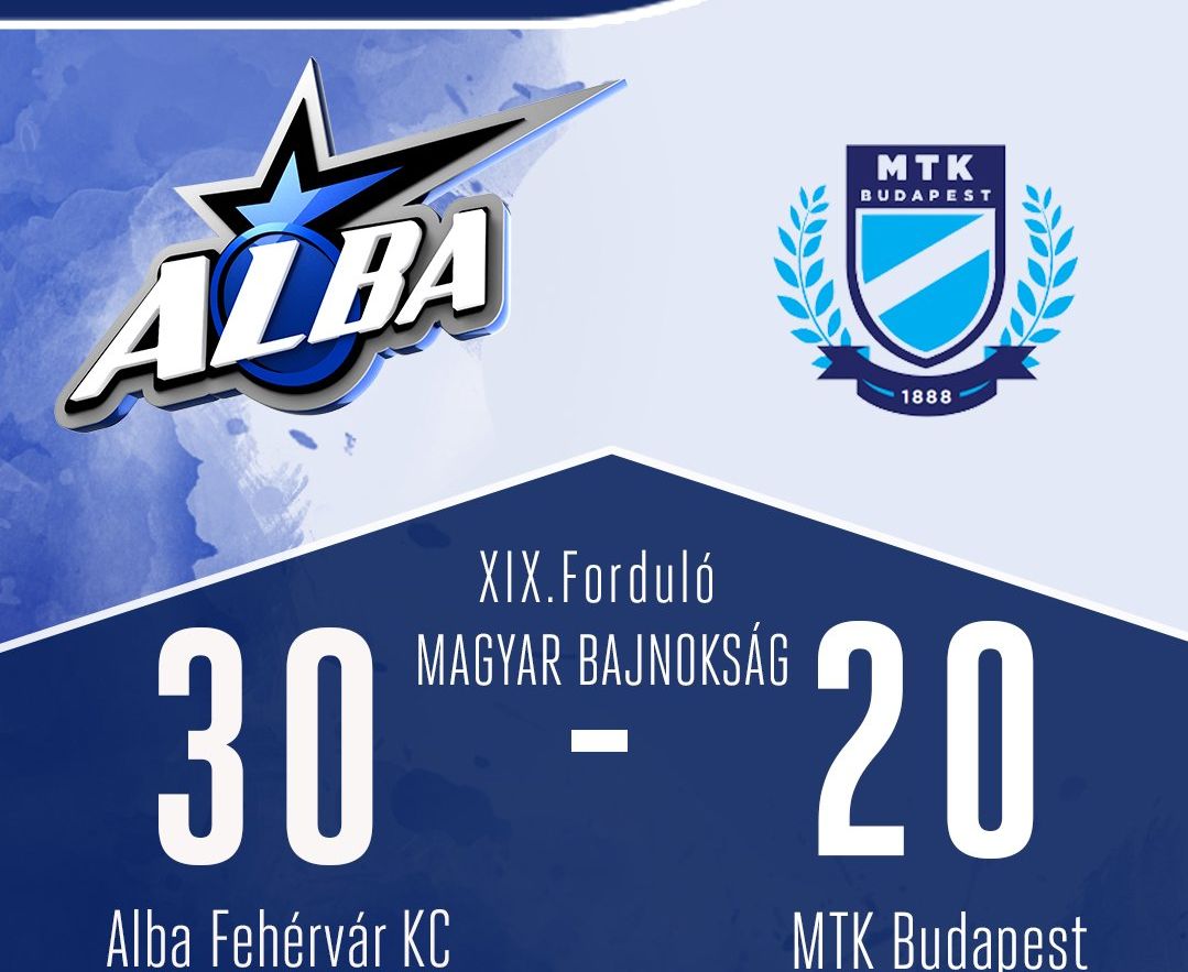 Kézilabda – Magabiztos, tíz gólos Alba Fehérvár KC siker az MTK ellen!