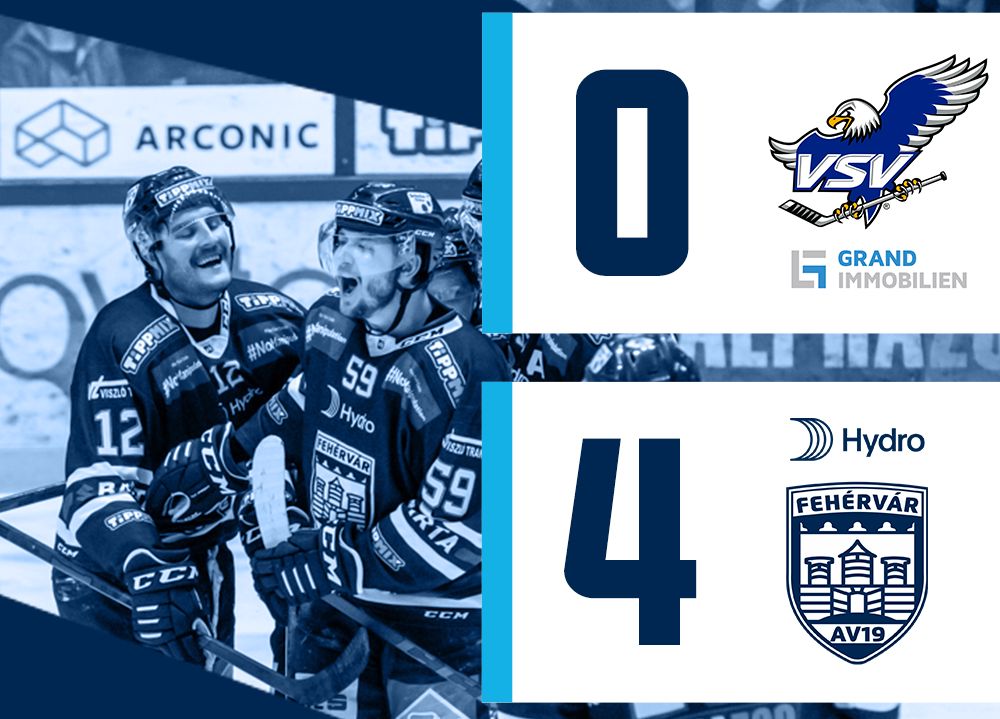 Osztrák jégkorongliga - Győzött a Fehérvár Villachban és 2-1-re vezet