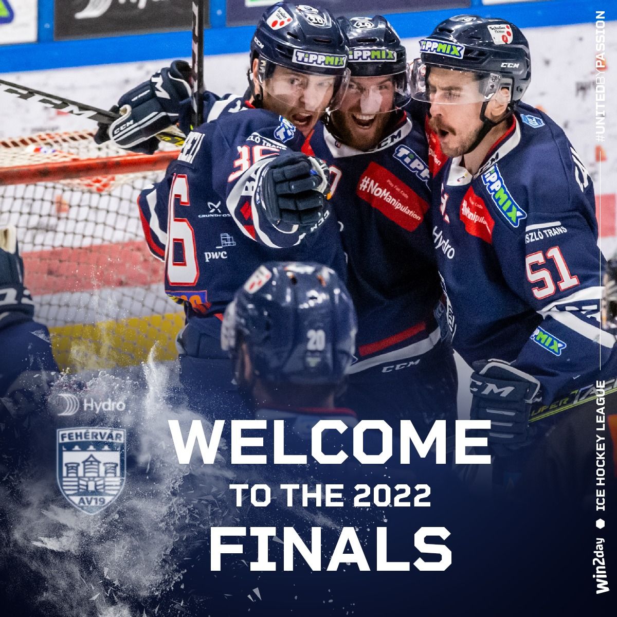 Jégkorong - történelmi siker, döntőben a Hydro Fehérvár AV19!
