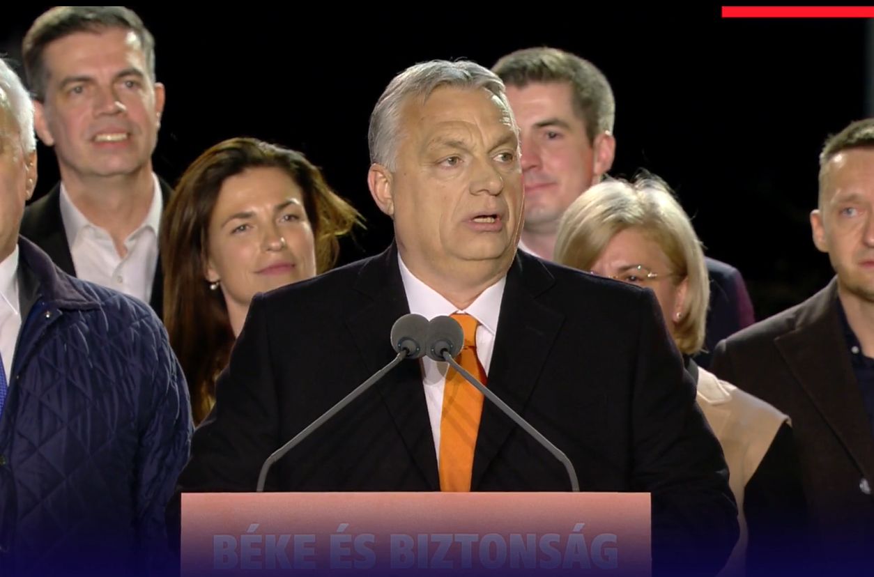 Választás 2022 - Orbán Viktor: hatalmas győzelmet arattunk