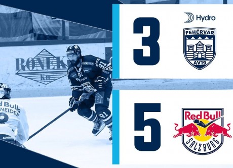 Jégkorong - nagy küzdelem végén győzött a Red Bull Salzburg