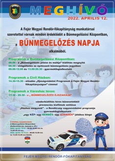 Bűnmegelőzési nap - középpontban az ifjúságvédelem három helyszínen is