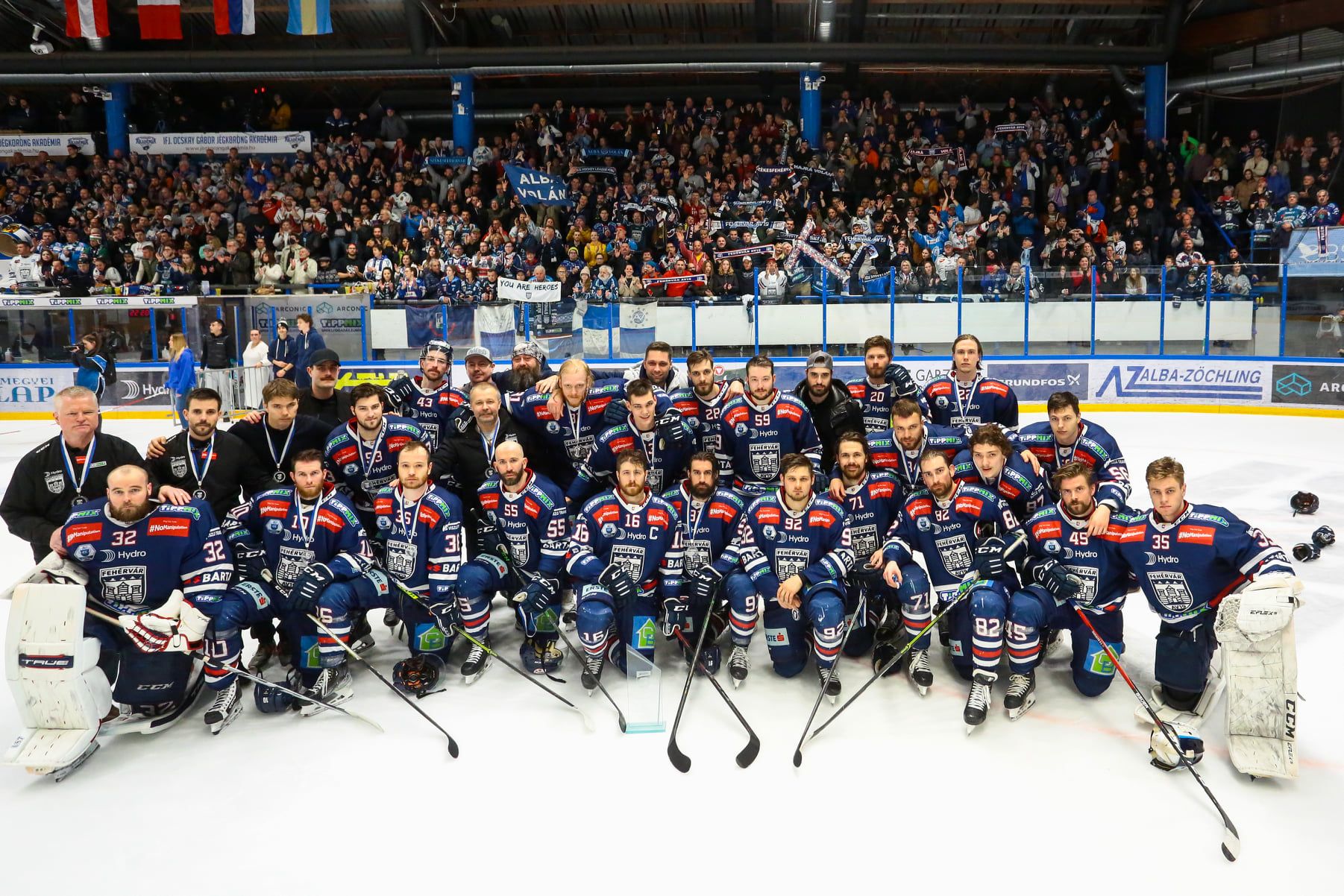 EZÜSTÉREMMEL ZÁRT A FEHÉRVÁR AV19 – A LEGJOBB SZEZON AZ OSZTRÁK JÉGKORONGLIGÁBAN