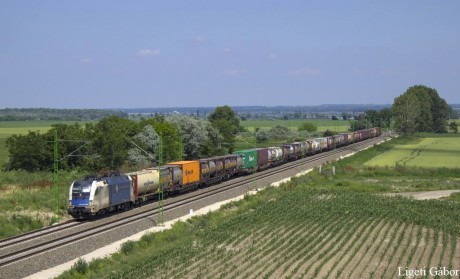 V0 teherforgalmi vasútvonal nyomvonalsáv - Szolnok-Kecskemét-Székesfehérvár-Győr