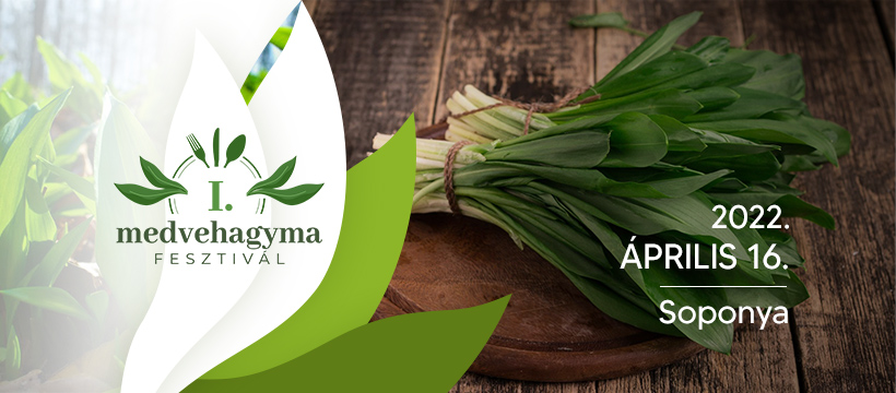 Először rendeznek Medvehagyma Fesztivált április 16-án, szombaton Soponyán