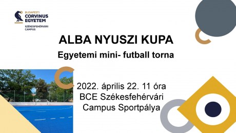 Pénteken indul az Alba Nyuszi Kupa a város egyetemeinek részvételével