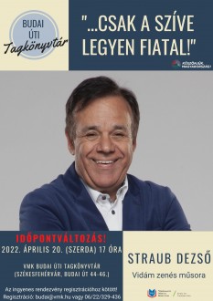 Straub Dezső műsora, környezetvédelmi előadás és könyvbemutató az igazi Matula bácsiról