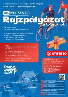 Tour de Hongrie rajzpályázat kisiskolásoknak a közlekedésbiztonságról