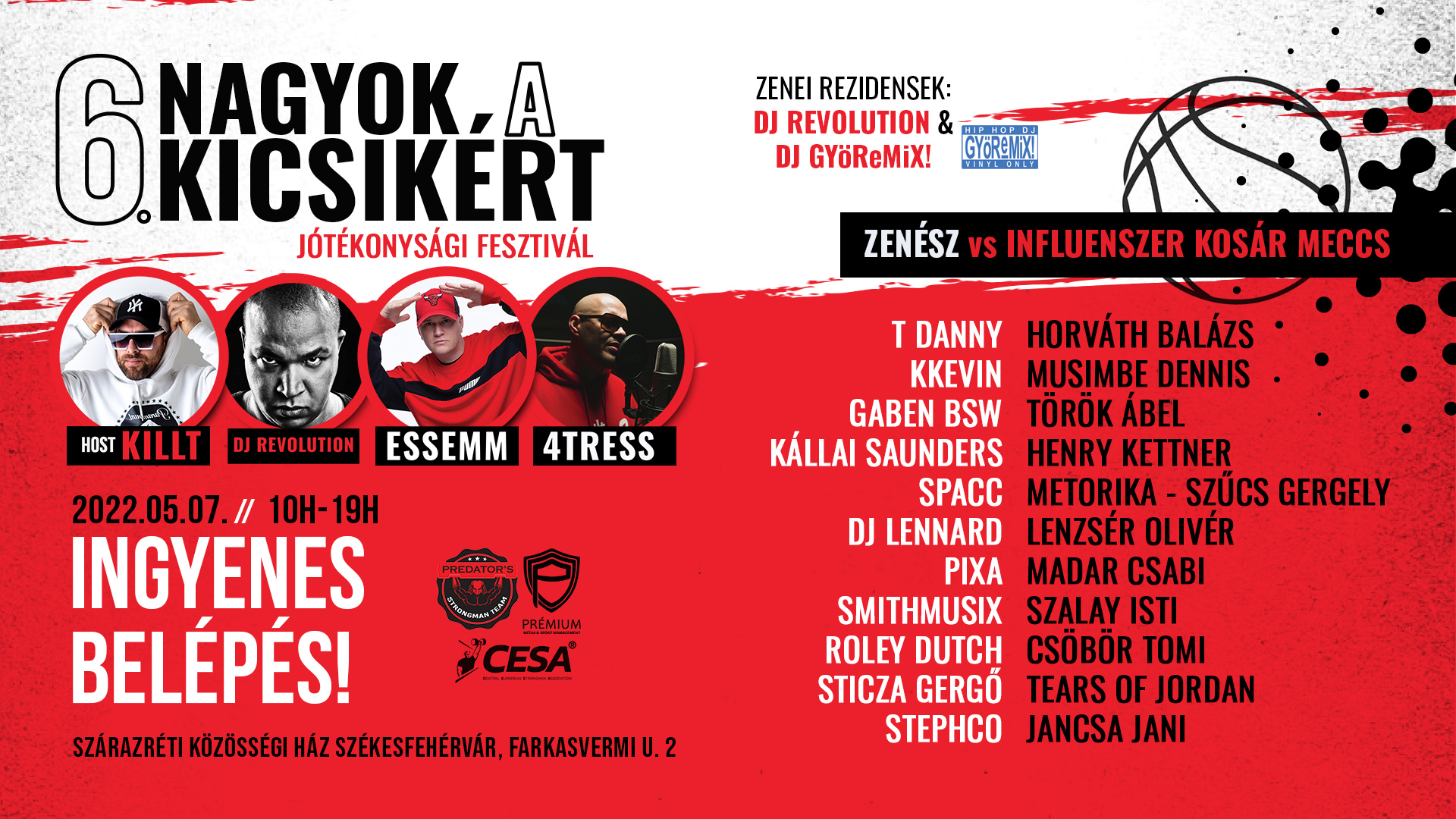 Nagyok a Kicsikért Jótékonysági Fesztivál - várnak minden érdeklődőt