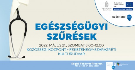 Egészségünkért - szűrések mindenkinek a Feketehegy-Szárazréten