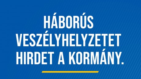 Háborús veszélyhelyzet lép életbe szerdától Magyarországon