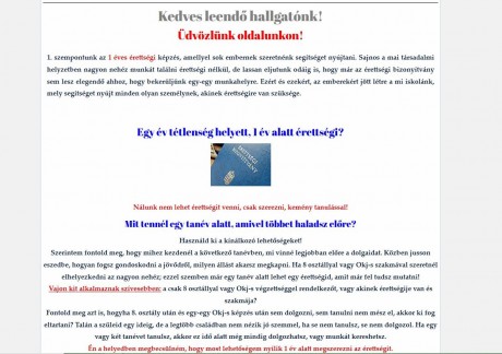 Online érettségit hirdettek, csalás miatt fehérvári gyanúsítottak is rendőrkézre kerültek