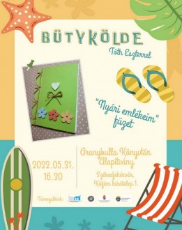„Nyári emlékeim” füzetet készíthetnek a gyerekek kedden a Bütyköldében