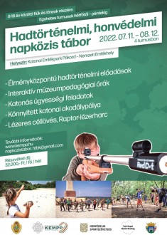 Négy turnusban szervezi meg honvédelmi táborait a pákozdi Katonai Emlékpark