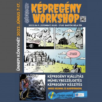 Képregény workshop az Ünnepi Könyvhéten a Bartók Béla téren