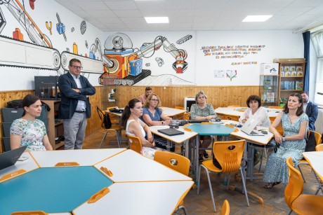 Zárul az okos tanterem program a Munkácsyban – módszertani képzés is volt a projektben