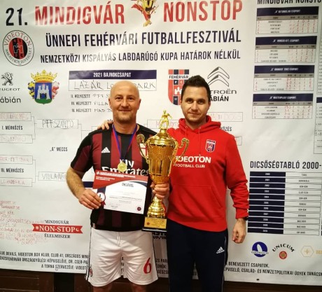 Dvéri Zsolt labdarúgó a múl idő nagy napjai tanúja