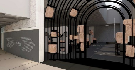 Látványos videón a bazilikatörténeti kiállítóhely építése