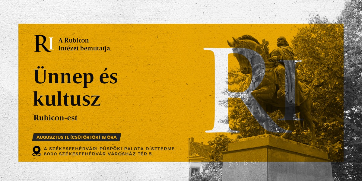 Ünnep és kultusz – Rubicon vitaest a Püspöki Palotában