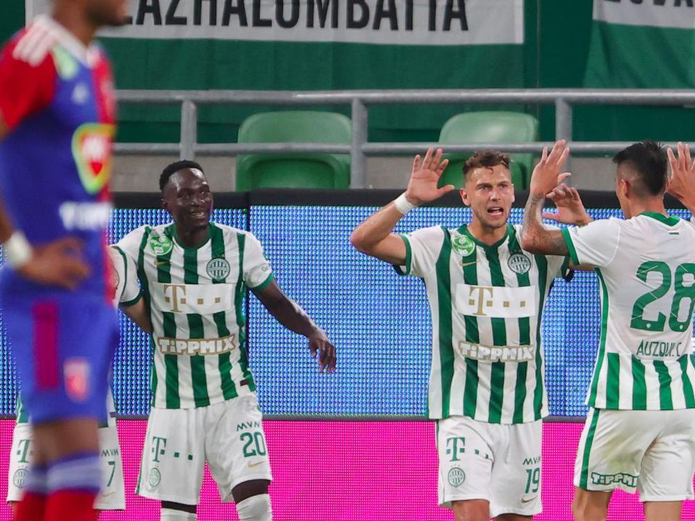 A Ferencváros simán, négy góllal nyert a MOL Fehérvár FC ellen