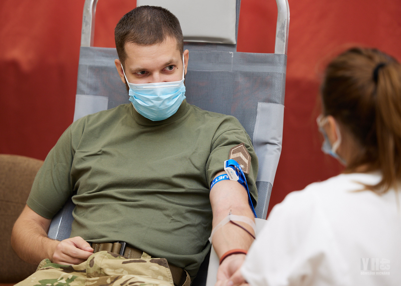 Ismét komoly mennyiségben adtak vért a fehérvári katonák