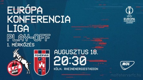 Az 1.FC Köln otthonában mutathat be bravúrt a MOL Fehérvár FC