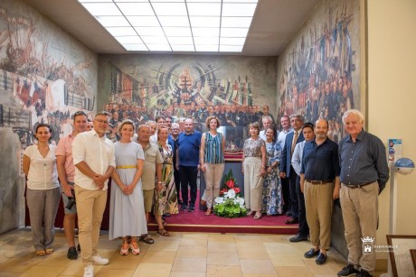 Testvérvárosok delegációi a Székesfehérvári Királyi Napokon