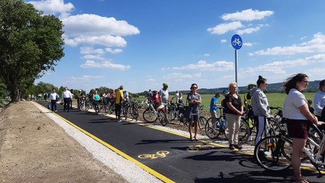 Eredményesen lezárult a Fejér Megyei Önkormányzat „Kerékpáros turizmus fejlesztése Mór-Bodajk térségében” című projektje