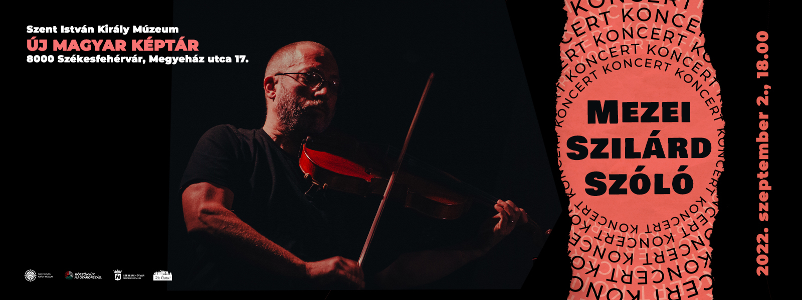 Mezei Szilárd Szóló az Új Magyar Képtárban szeptember 2-án
