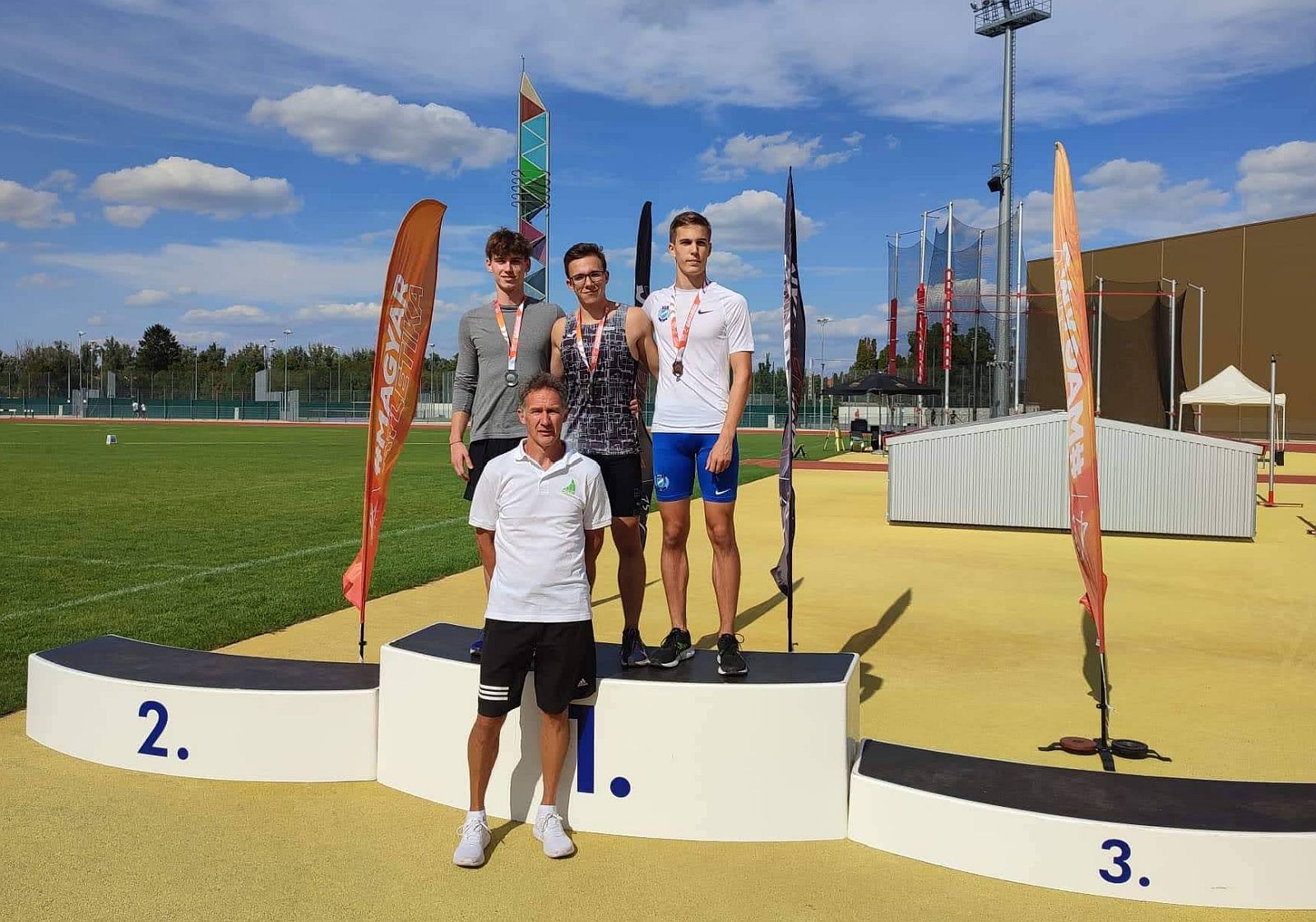Csornai János aranyérmes 100 és 200 méteren is az atlétikai U20-as ligadöntőn