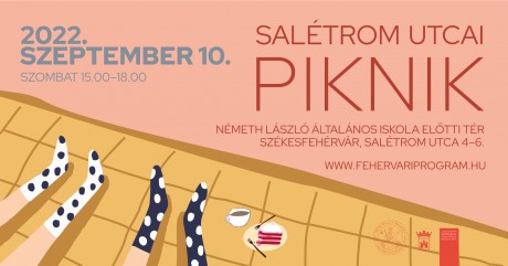 Családi programmal várják a fehérváriakat a Salétrom utcai pikniken